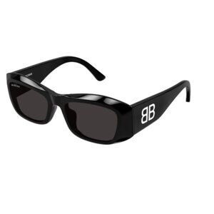NEW BALENCIAGA BB0397SA 001 BLACK SUNGLASSES